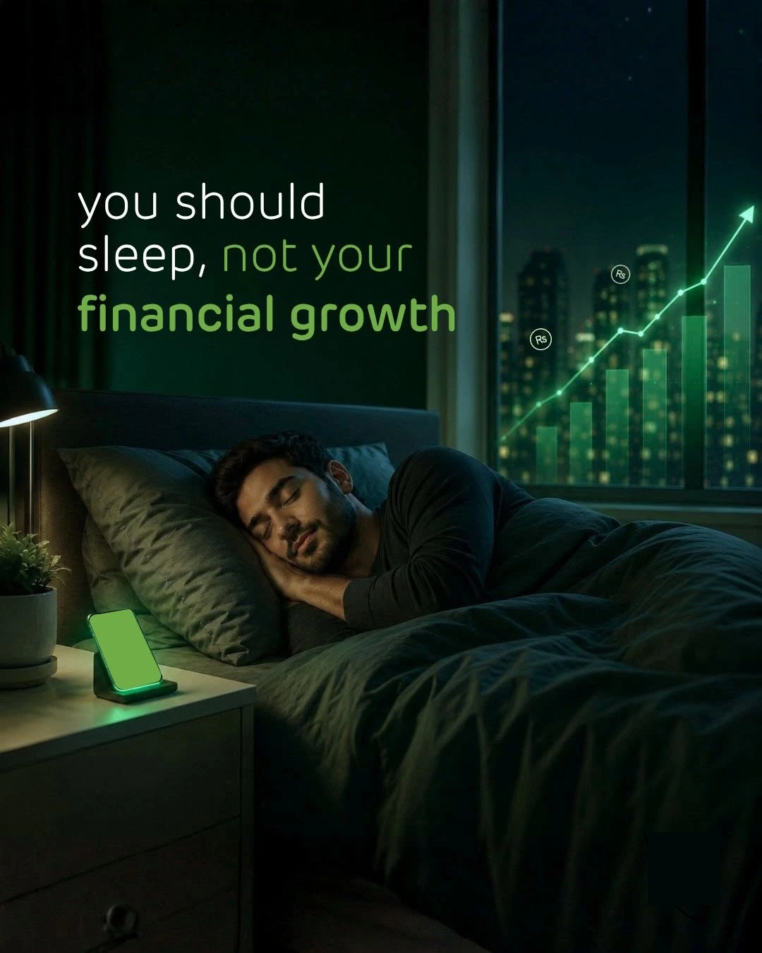 Sleep peaceful while wealth grows - Tejas Investor Services